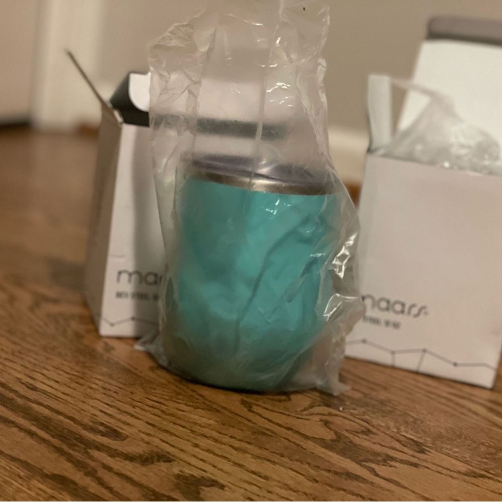 NIB Set of 2 Stainless Steel 12oz Tumbler